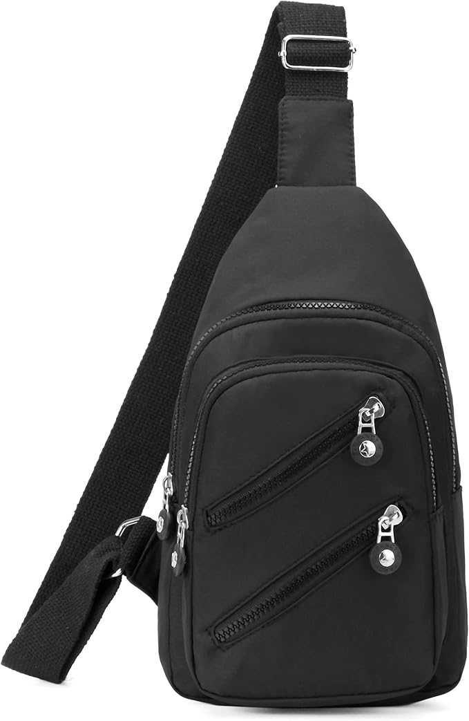 Small Sling Backpack Crossbody Sling Bag, Chest Bag Daypack Fanny Pack Cross Body Bag for Outdoors Hiking Traveling