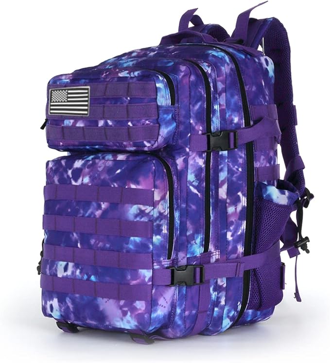Military Tactical Backpack Army 3 Days Assault Pack Bag Large Rucksack with Molle System Hiking Treeking Rucksack