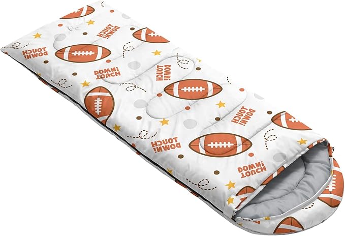 Kids Sleeping Bag for Boys Girls,Cute Puppy Print-Lightweight Warm Portable Outdoor Indoor-Waterproof Cold Weather Resistant Sleeping Bag for Camping Hiking