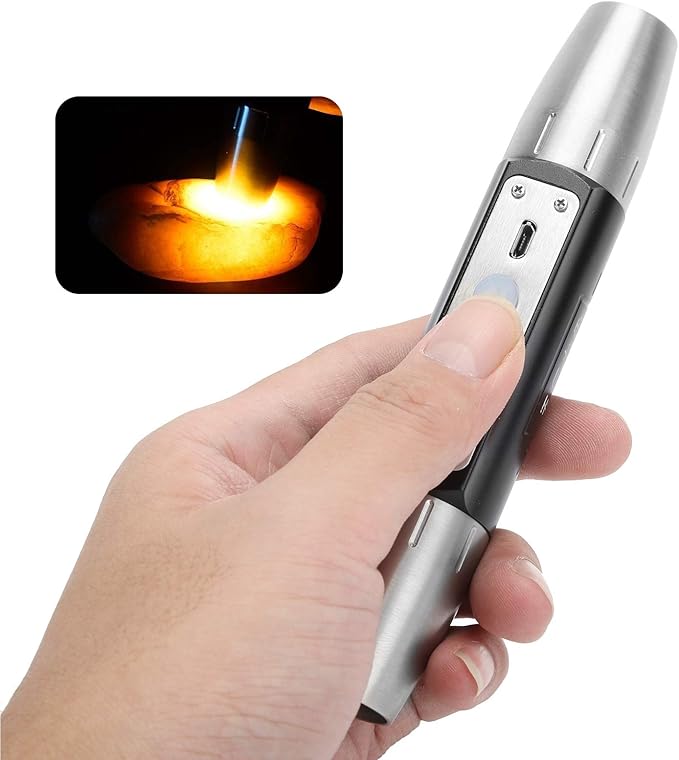 Jade Appraisal Flashlight, DX4 USB Rechargeable Jade Appraisal Light Detector Lamp 4 Lights Expert Jade UV Torch for Jewelry Appraisal , Currency Checking