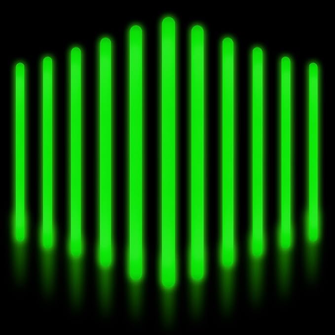 12 PCS 14 Inch Industry Grade Glow Sticks Bulk Emergency Jumbo Light Sticks Glow in The Dark Bright Large Glow Sticks for Camping,Hiking,Hurricane, Earthquake, Survival Kit Accessories