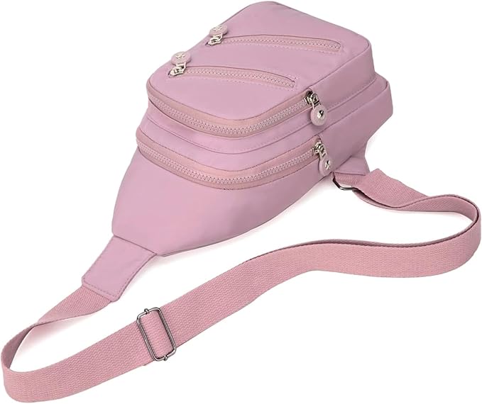 Small Sling Backpack Crossbody Sling Bag, Chest Bag Daypack Fanny Pack Cross Body Bag for Outdoors Hiking Traveling