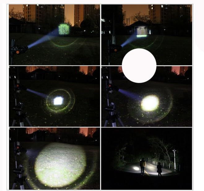 Skysted® (2 Pack A300 Super Mini Bright 300LM Single Mode Zoomable Focus Pocket Flashlight,Powered by 1 x AA or 1 x 14500 Battery(Not Included)