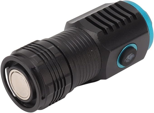 Flashlight Mini Powerful Flashlight High Luminous Flux 2000lm Bright USB C Rechargeable Best Tactical Torh LED 6 Modes IPX4 Waterproof Tail Magnet