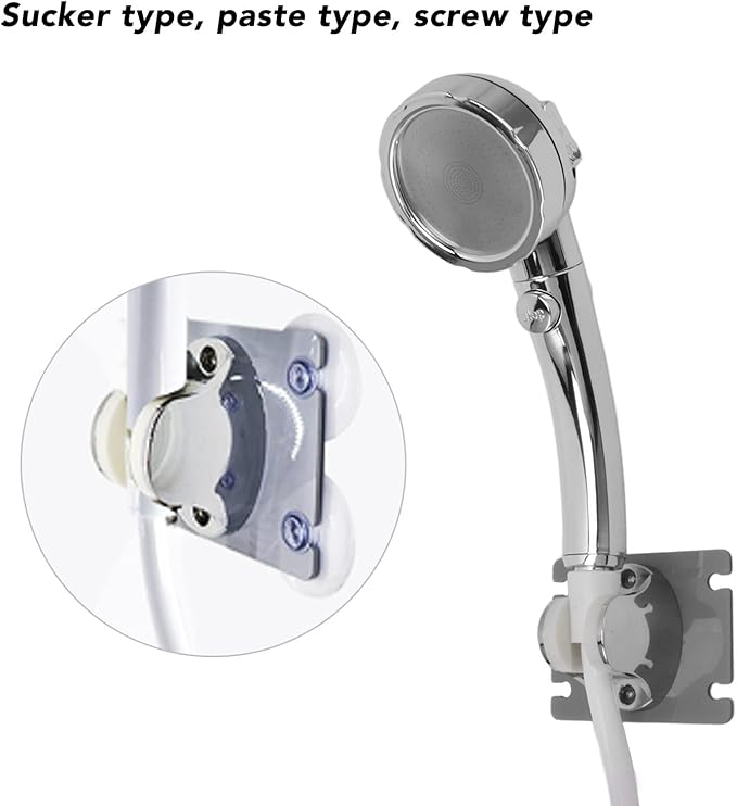 Haofy Portable Camping Shower, 3 Gears Electric Camp Shower with Rechargeable Outdoor Shower Pump and Shower Head (Orange)