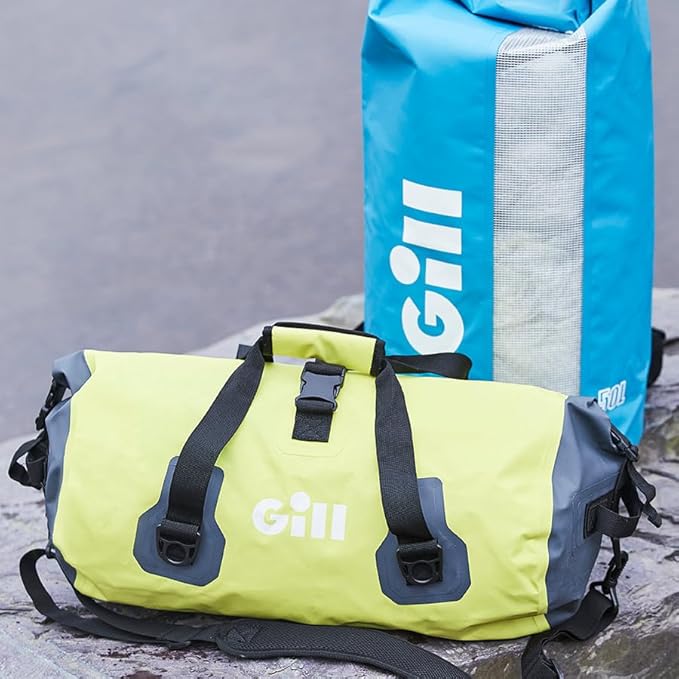 Gill Voyager 60 Litre Duffel Bag - Waterproof & Puncture Resistant for Water Sport, Gym, Beach, Boating, Travel, Camping