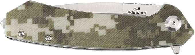 Firebird GANZO Adimanti Skimen Pocket Folding Knife G10 Handle with Clip and Glass Breaker D2 Steel Blade Hunting Fishing Camping Outdoor EDC Knife (Camouflage)