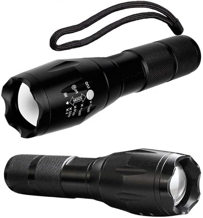 Military Grade Tactical 5 Mode High Lumens Waterproof LED Flashlight (3)