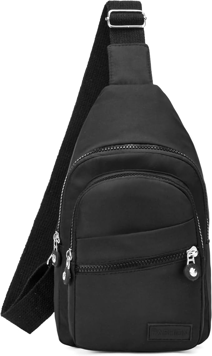Small Sling Backpack Crossbody Sling Bag, Chest Bag Daypack Fanny Pack Cross Body Bag for Outdoors Hiking Traveling