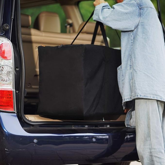 INFANZIA Duffel Travel Sports Equipment Bag, Long Luggage Bag with Upgrade Zipper Water Resistant, Extra Large Foldable Storage Bag for Camping, Tent, Tripod, Fishing(47x15x17 inch,1PCS)