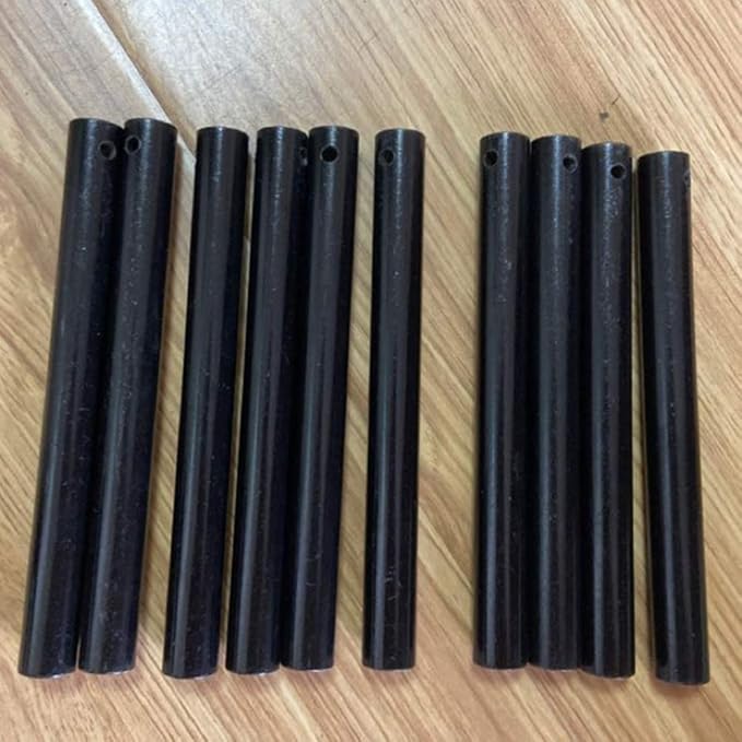 10 PCS Fire Starter Rod Magnesium Rod Flint, Ferrocerium Flint Premium Lighter 8x0.8cm - Glow in The Dark Survival Tool Kit for Outdoor Camping Living Survival Outdoor Flint Stick Camping Supplies