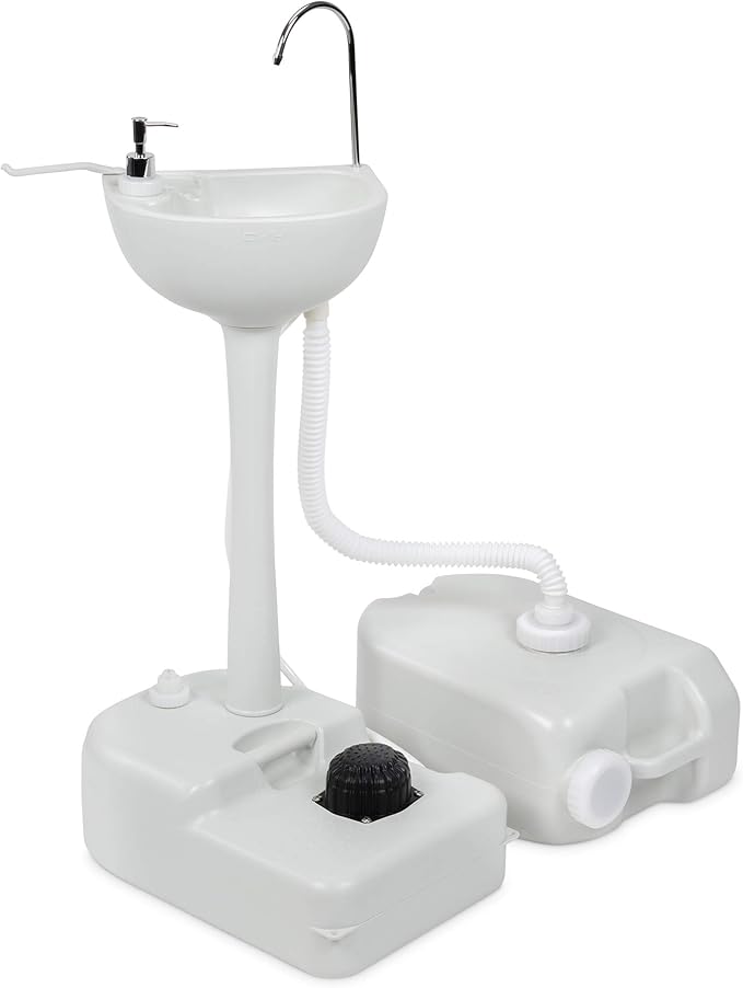Hike Crew Outdoor Portable Sink with 6.3 GAL (24L) Waste Tank