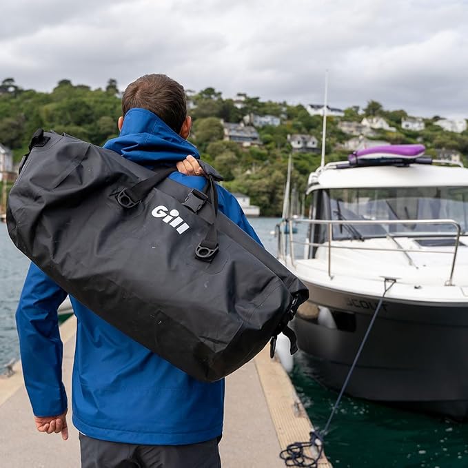 Gill Voyager 60 Litre Duffel Bag - Waterproof & Puncture Resistant for Water Sport, Gym, Beach, Boating, Travel, Camping