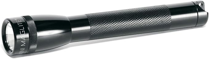 Maglite Mini Incandescent 2-Cell AA Flashlight, Black