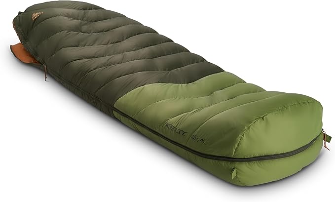 Kelty Supernova Down Sleeping Bag, Compact + Lightweight, Roomy Shape for All Body Types and Sleep Positions, Recycled Shell Fabrics