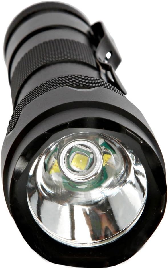 BESTSUN WF-502B Single Mode 1200 Lumens LED Flashlights, Ultra Bright L2 LED Tactical Flashlight, Waterproof Portable Small Handheld Flashlights for Camping Outdoors Walking Hunting, 2 Pack