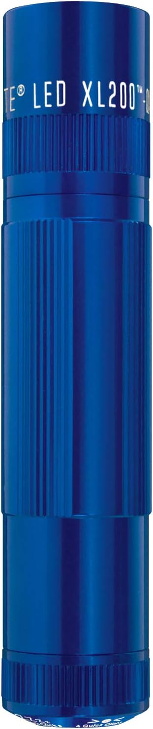 Maglite XL200 LED 3-Cell AAA Flashlight in Presentation Box, Blue