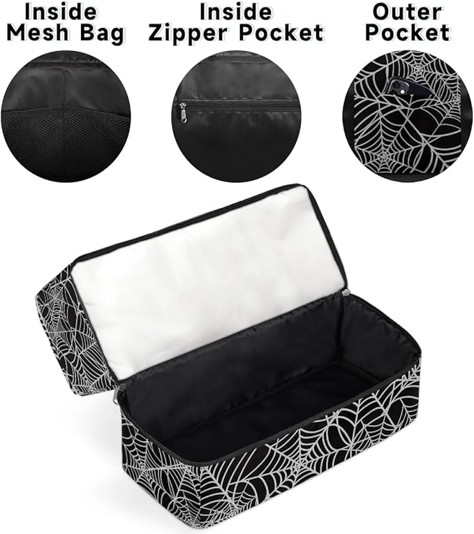 Sports Gym Bag Halloween Spider Web Travel Duffel Bag Waterproof Lightweight Swim Bag Travel Tote Luggage Weekender Overnight Handbag Workout Bag with Shoes Compartment for Women Men