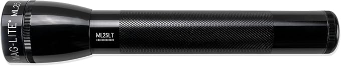 Maglite ML25LT LED 3-Cell C Flashlight, Black - ML25LT-S3016