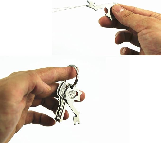 20 In 1 Multi Tool Pocket Outdoor Camping Survival Kit Wrench Opener Portable Tools Screwdriver Keychain Key Hanging