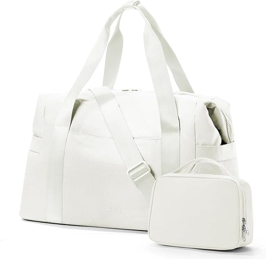 Gym Bag Womens,Travel Duffel Carry on Bag Sport Tote Bag Weekend Overnight Bag