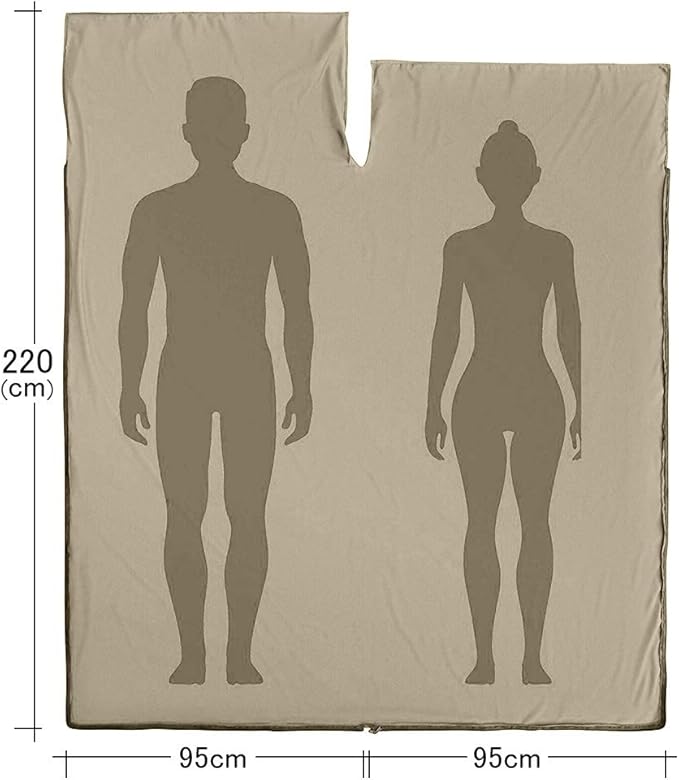 Sleeping Bag Liner,Travel Sheets & Adult Sleep Sack for Backpacking,Hotels & Hostels,Lightweight Single Camping Sleeping Bag Liners for Travel