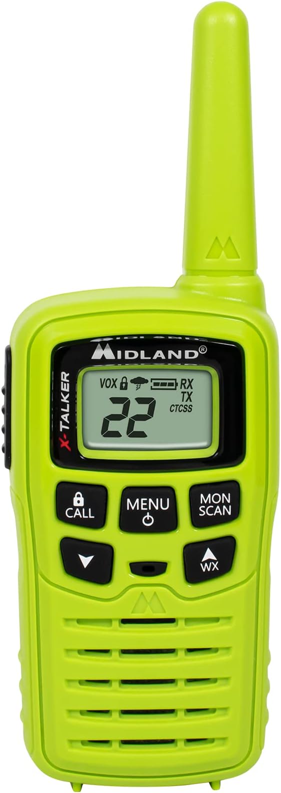 Midland – T10X3M X-Talker Two Way Radio – Water Resistant – NOAA Weather Alert Radios – 20 Mile Range - Multi Color Three Pack