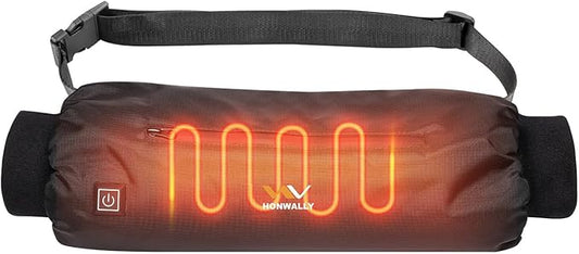 Electric Heated Hand Warmer Pouch, Gloves with Double Sided Heating Areas- Portable USB Heated Hand Muff for Men & Women - Ideal for Football, Hunting,Fishing,Camping, Golf ,Power Bank Not Included