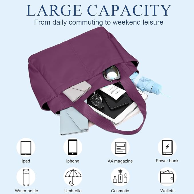 PlasMaller Carry On Travel Duffle Bag Packable Luggage Travel Gear Sports Gym Bags Lightweight Tote Shoulder Pack
