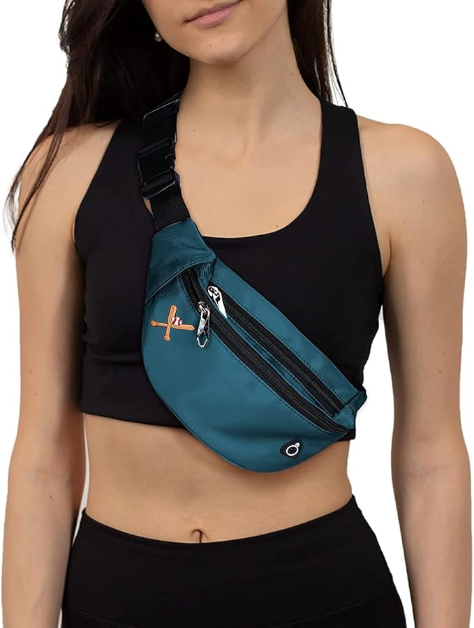Fanny Pack for Men Women, Waterproof Sports Waist Bag Pack, Belt Bag for Travel Hiking Running