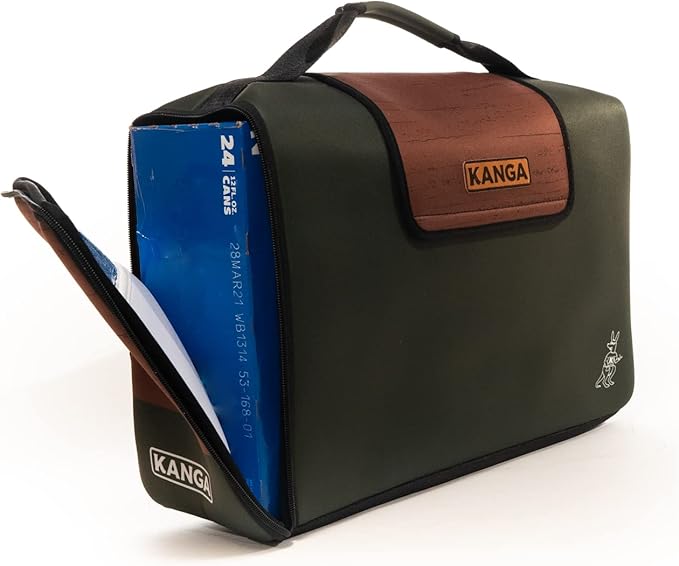 Kanga Insulated Cooler Bag - Soft Cooler Bag - Can Beer and Seltzer Drink Cooler - Insulated and Durability Tested - Kanga Kase Mate