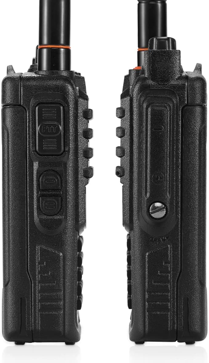 BAOFENG GT-3WP IP67 Dual Band Two-Way Radio, 144-148MHz 420-450MHz, Waterproof Dustproof Walkie Talkie Transceiver, Black 1 Pack