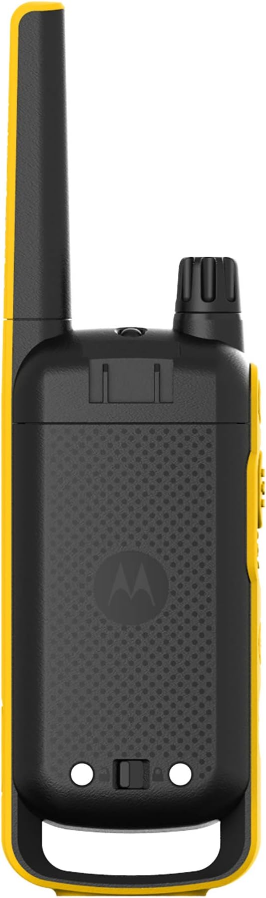Motorola Solutions Talkabout T475 Extreme Two-Way Radio Black W/Yellow Rechargeable Two Pack