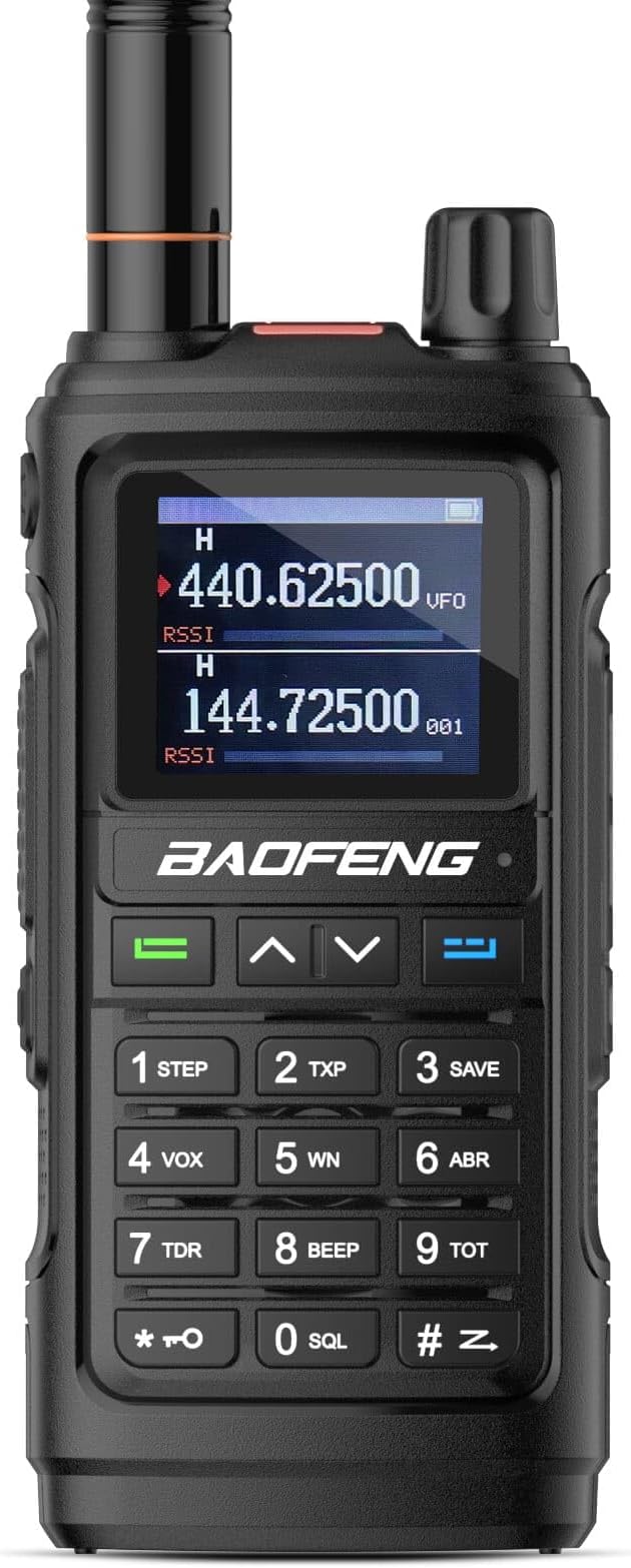 BAOFENG UV-17R Two Way Radio (Upgraded Version of UV-5R), Dual Band 144-148/420-450Mhz Handheld Ham Radio with 999 Channels Manual DTMF VOX 1800mAh Li-ion Battery, Support CHIRP