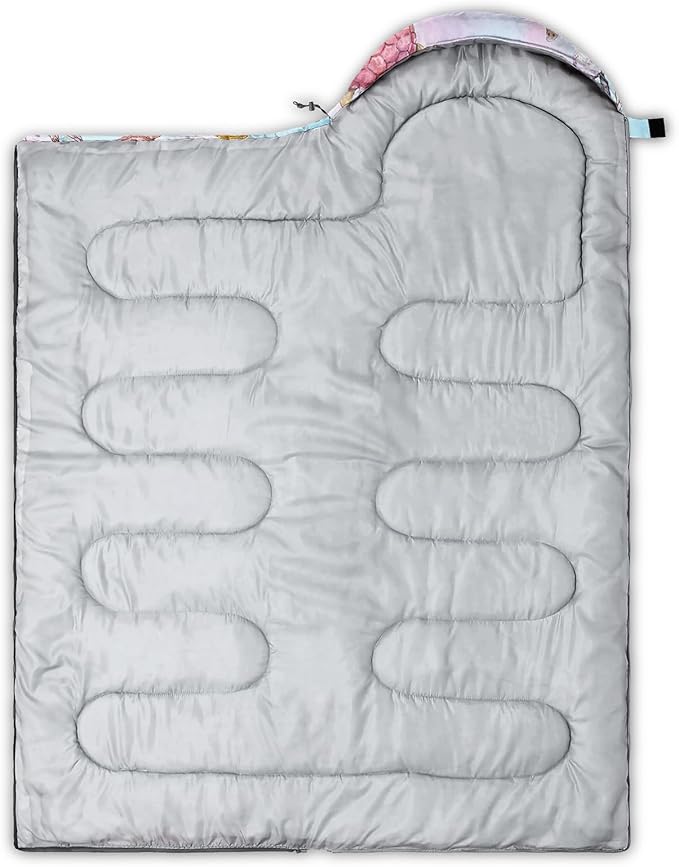 BSNTHO Turtle Camping Sleeping Bags,3 Season Warm & Cool Weather,Lightweight,Waterproof Sleeping Bags for Adults & Kids,Traveling,and Outdoors,Camping Gear Equipment,31x90inch