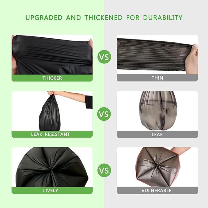 25/50 Pieces Portable Toilet Bags - Thickened Camping Toilet Bags 8 Gallon Compostable Camping Toilet Bags Portable Potty Bags for Outdoor Camping(2 * 25)