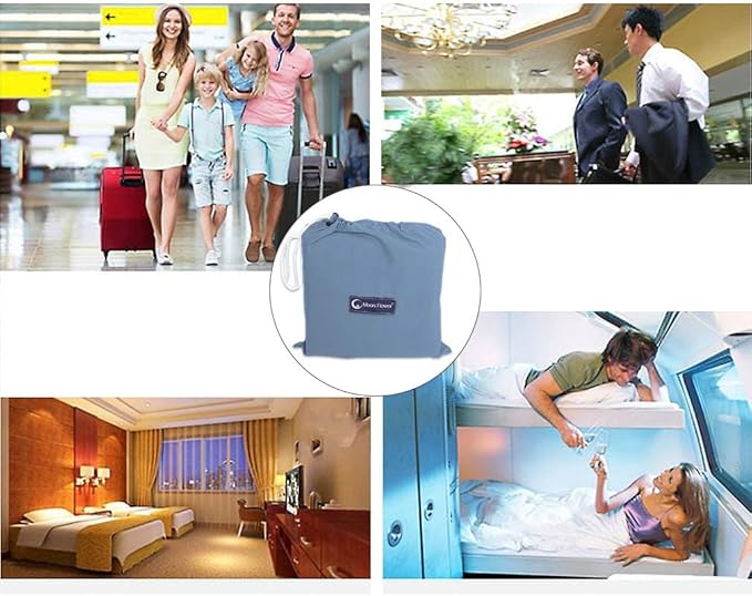 Sleeping Bag Liner Camping Travel Sheet Lightweight Hotel Sheet Compact Sleep Bag Camping Youth Hostels
