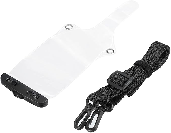 MECCANIXITY Two Way Radio Waterproof Case Bag Portable Electronic Equipment Protection Bag Clear for Walkie Talkie