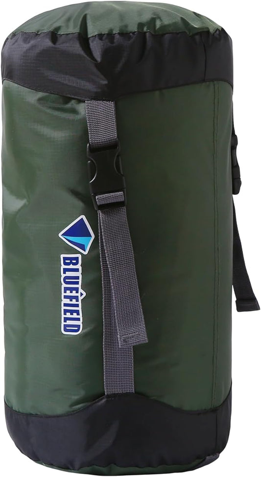 TRIWONDER Compression Sack Nylon Compression Stuff Sack Compression Stuff Sack Sleeping Bag Stuff Sack Ditty Bags with Dust Flap for Backpacking, Hiking, Camping, Traveling