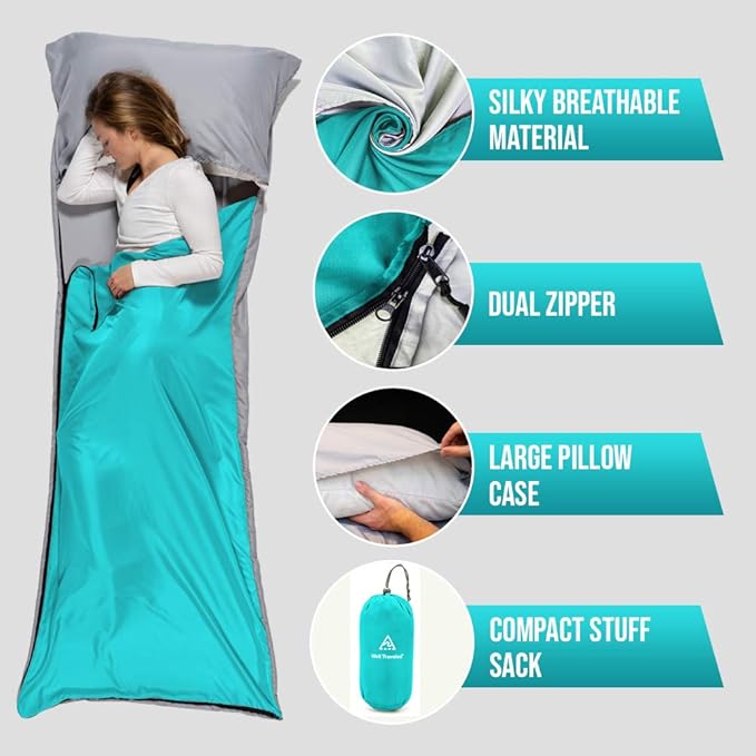 Well Traveled Sleeping Bag Liner
