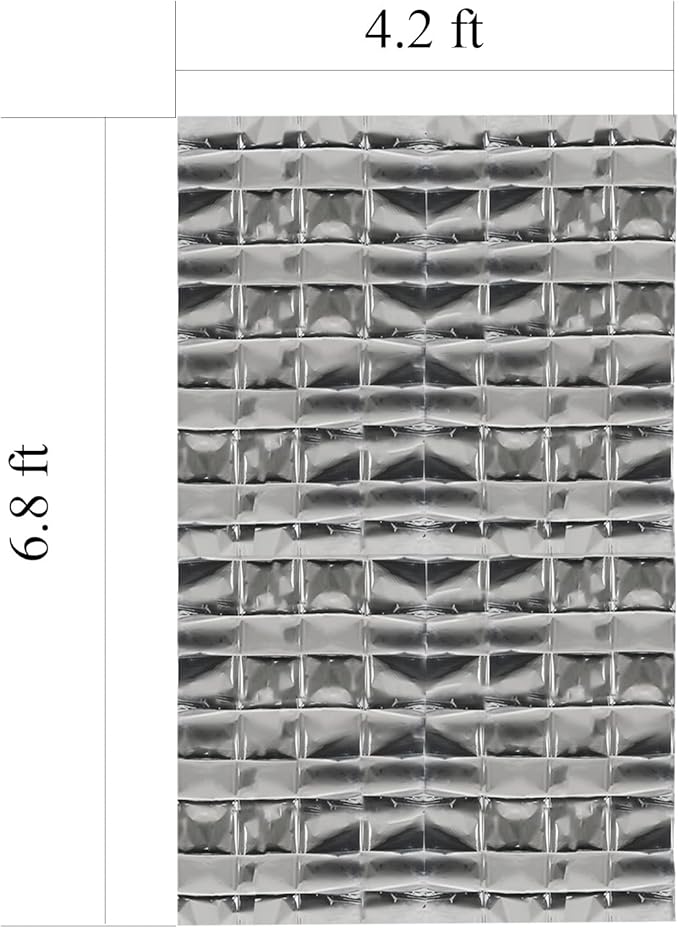 C CRYSTAL LEMON Emergency Blankets, 6 Pack Emergency Thermal Blanket, Survival Blanket for First Aid Kit, Camping, 82x52inch Insulated Foil Emergency Blanket for Survival, Preparedness Supplies