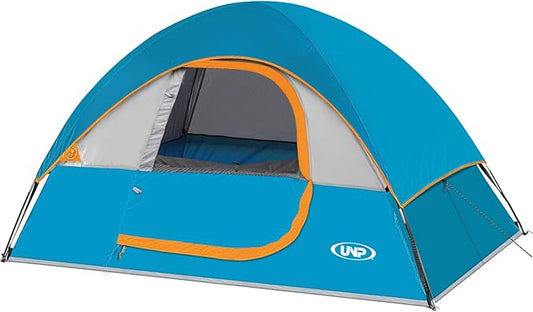 Camping Tent 2 Person, Waterproof Windproof Tent with Rainfly Easy Set up-Portable Dome Tents for Camping…