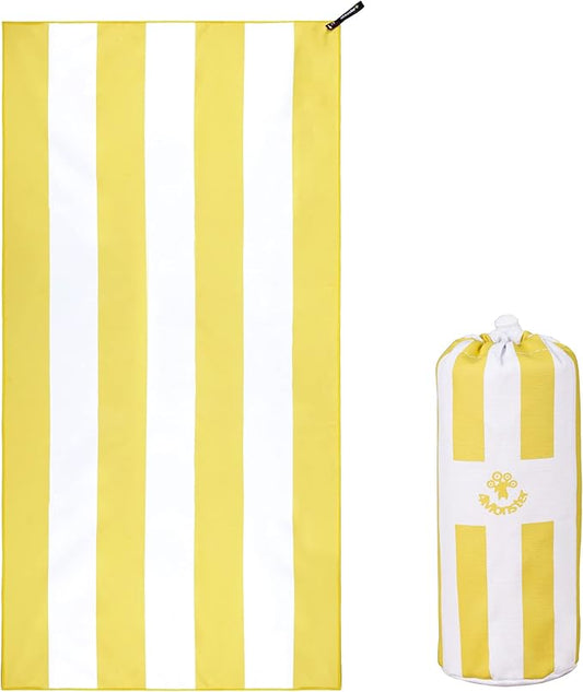 4Monster Microfiber Beach Towel Quick Dry,Super Absorbent Lightweight Travel Towel for Swimmers, Sand Free Camping Towel, Beach Towels for Pool, Swim, Water Sports,Yoga,Gym,Backpacking