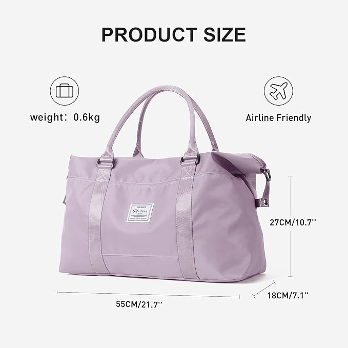 Sport Large Gym Tote Weekender Carry On Airplane Beach Overnight Waterproof Wet Bag