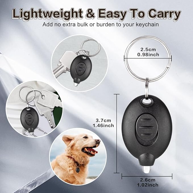 8 Pack Ultra Bright Mini LED Keychain Flashlight, Small Key Ring Flashlight, Portable LED Keychain Light