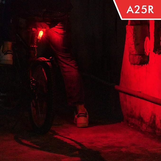 RovyVon A25R Pocket Flashlight 1000 Lumen Rechargeable 7 Setting with Red Sidelight, Waterproof EDC Flashlights Glow in The Dark, Ideal for Daily Use, Camping, Outdoor Activities