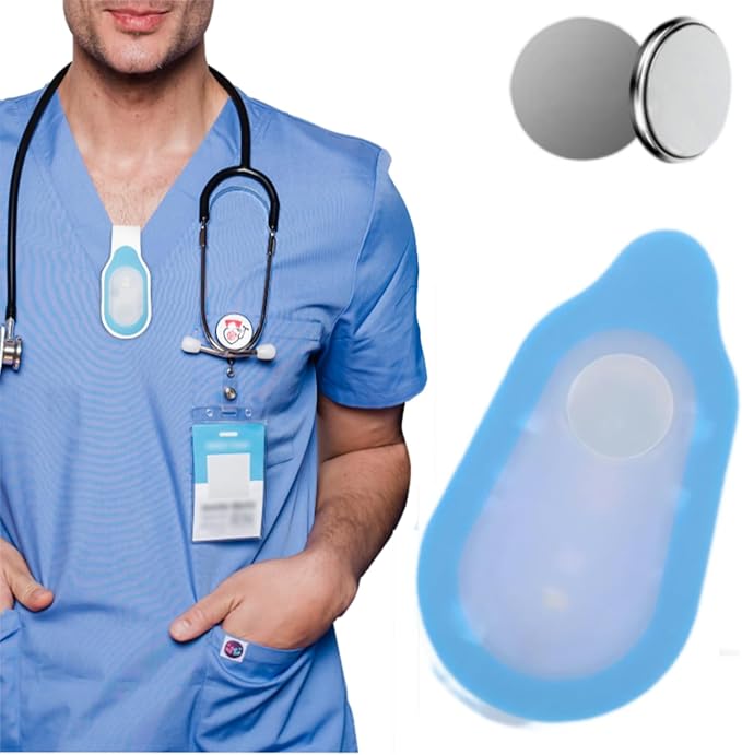 Night Light for Nurse, Hands Free Flashlight,Nurse Light Clip,Magnetic Flashlight for Walking Running Pets Outdoors Emergency (Nurse Pen+Nurse Light)