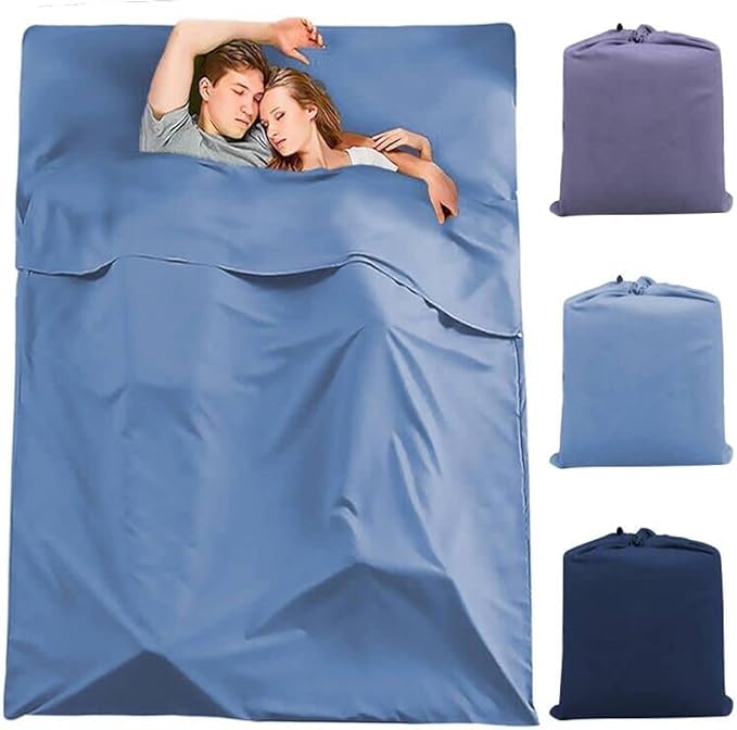 Sleeping Bag Liner Camping Travel Sheet Lightweight Hotel Sheet Compact Sleep Bag Camping Youth Hostels
