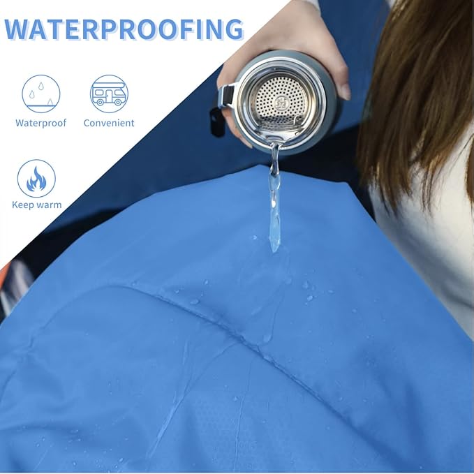 Sleeping Bags for Adults Kids,Lightweight Waterproof Compact Sleeping Bag with Stuff Sack for Warm Camping Cold Hiking Traveling Outdoor Activities002