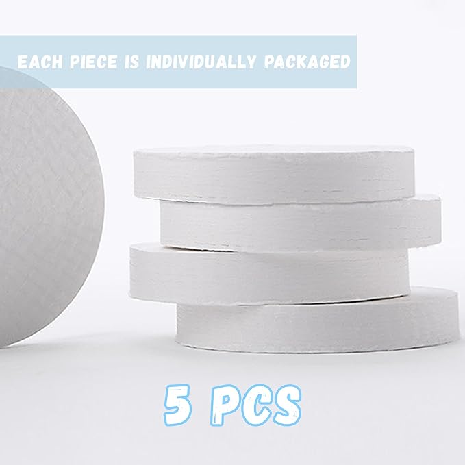 Compressed Towel Tablets - 55 * 28 in Compressed Bath Towel, 5 Psc Large Disposable Bath Towels for Travel, Compressed Cotton Bath Towels for Adults Baby Toddler Camping Hiking Swim Beach